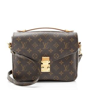 Louis Vuitton Monogram Canvas Pochette Metis Shoulder Bag